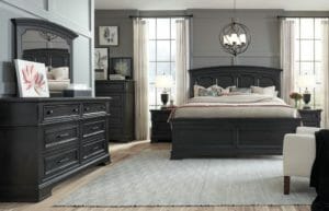 3180 Bedroom with Panel Headboard